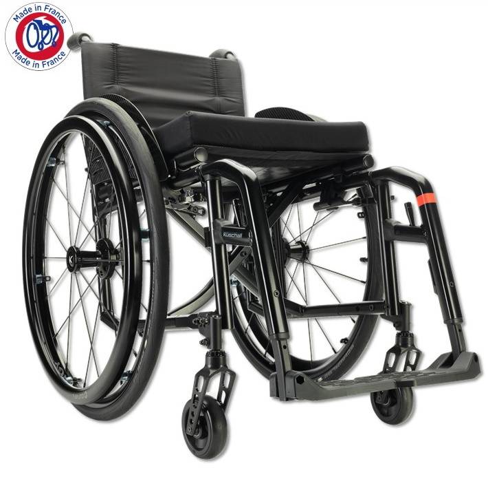Achat fauteuil roulant actif à Troyes, fauteuil léger et très maniable, essai gratuit possible à domicile