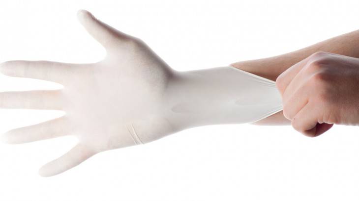 gant d'examen nitrile