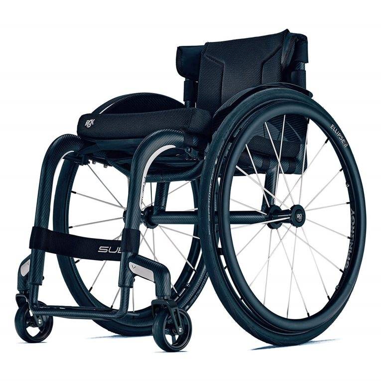 Vente de fauteuil roulant rigide innovant en fibre de carbone très léger 4kg RGK Veypr Sub4 à Troyes vers Nogent-sur-Seine
