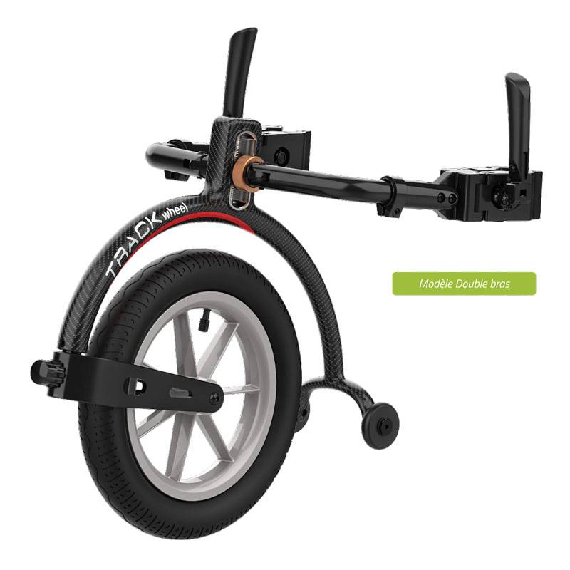 Roue avant pour des déplacement plus facile avec votre fauteuil roulant